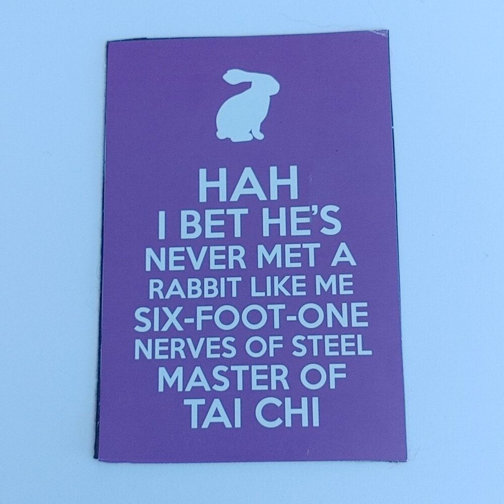 Rise of the Guardians Movie Quote Fridge Magnet Homemade Six-foot-one, nerves o